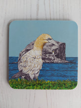Load image into Gallery viewer, Bespoke Bass Rock Gannet Coaster
