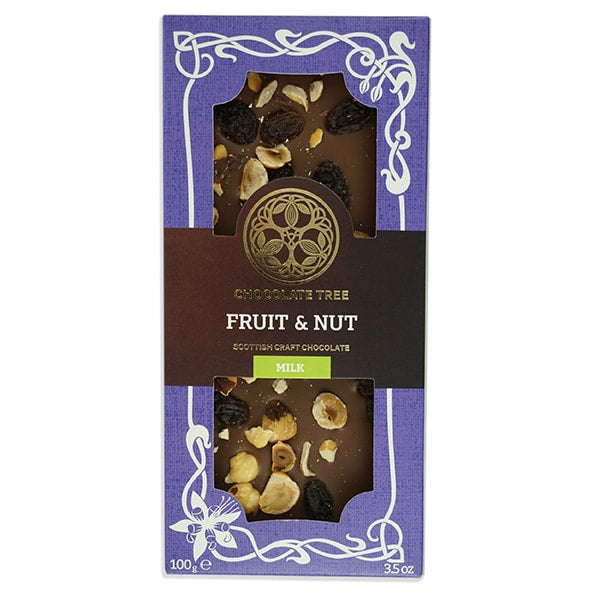 Fruit & Nut milk chocolate bar 100g