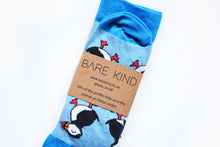 Load image into Gallery viewer, Save the Puffin socks size 4-7
